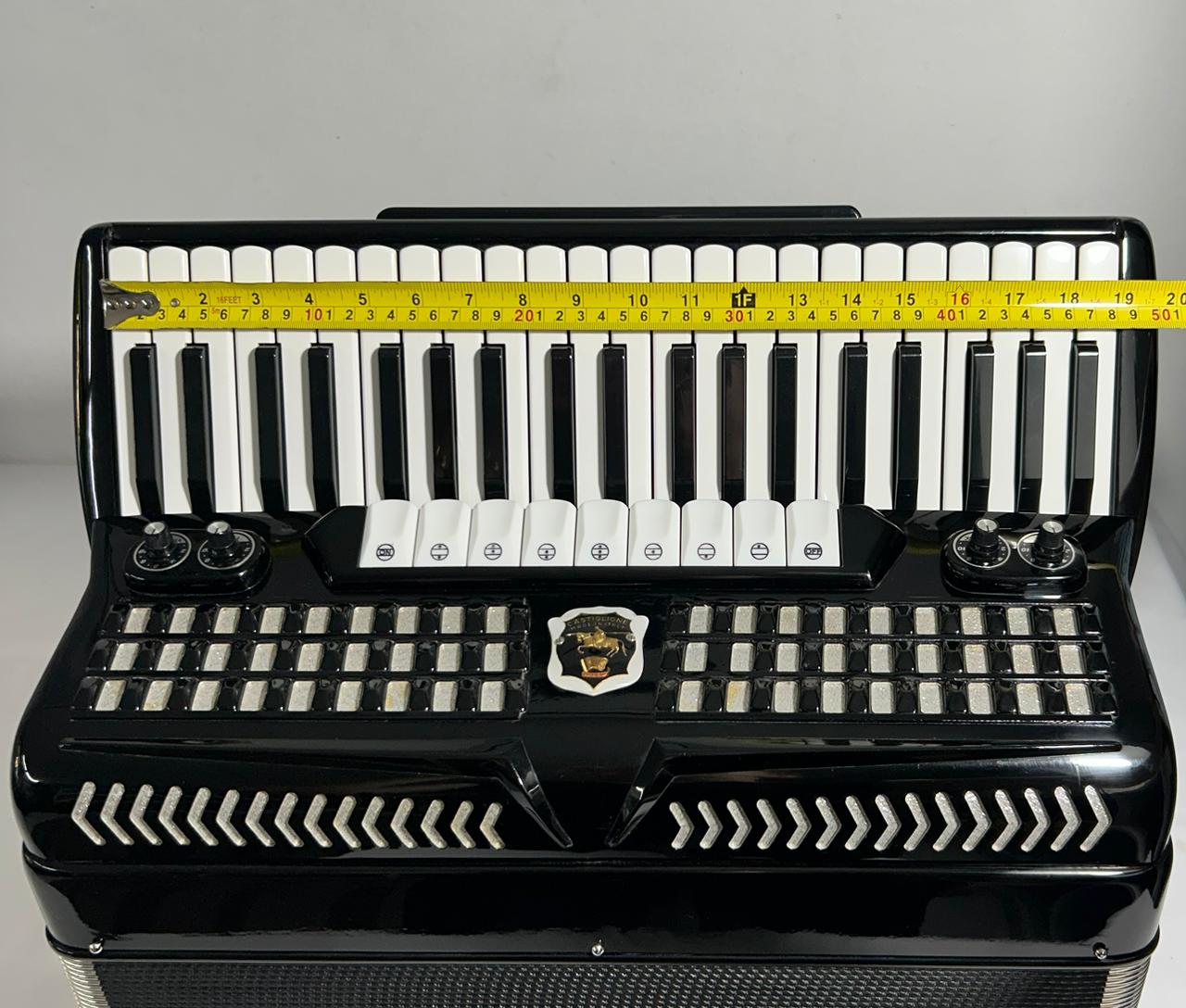 Acordeon Castiglione - Terça Oitavada - 9/3 Registros - 10.3 kg - 48 cm - Imagem 3