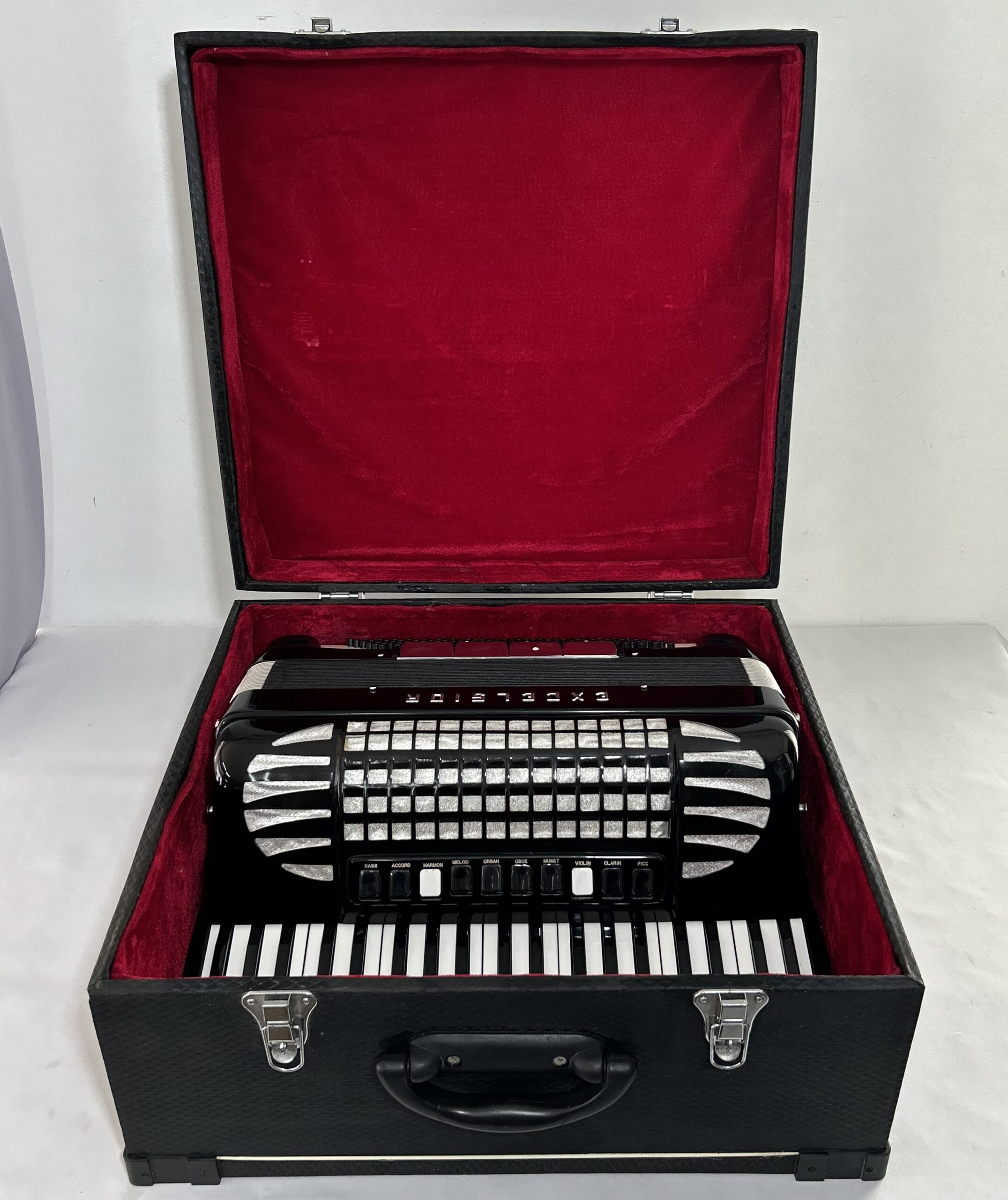 Acordeon Excelsior Mod. 911 - Quarta de voz - 11/4 Registros - 11.4 kg - 48,5 cm - Imagem 21