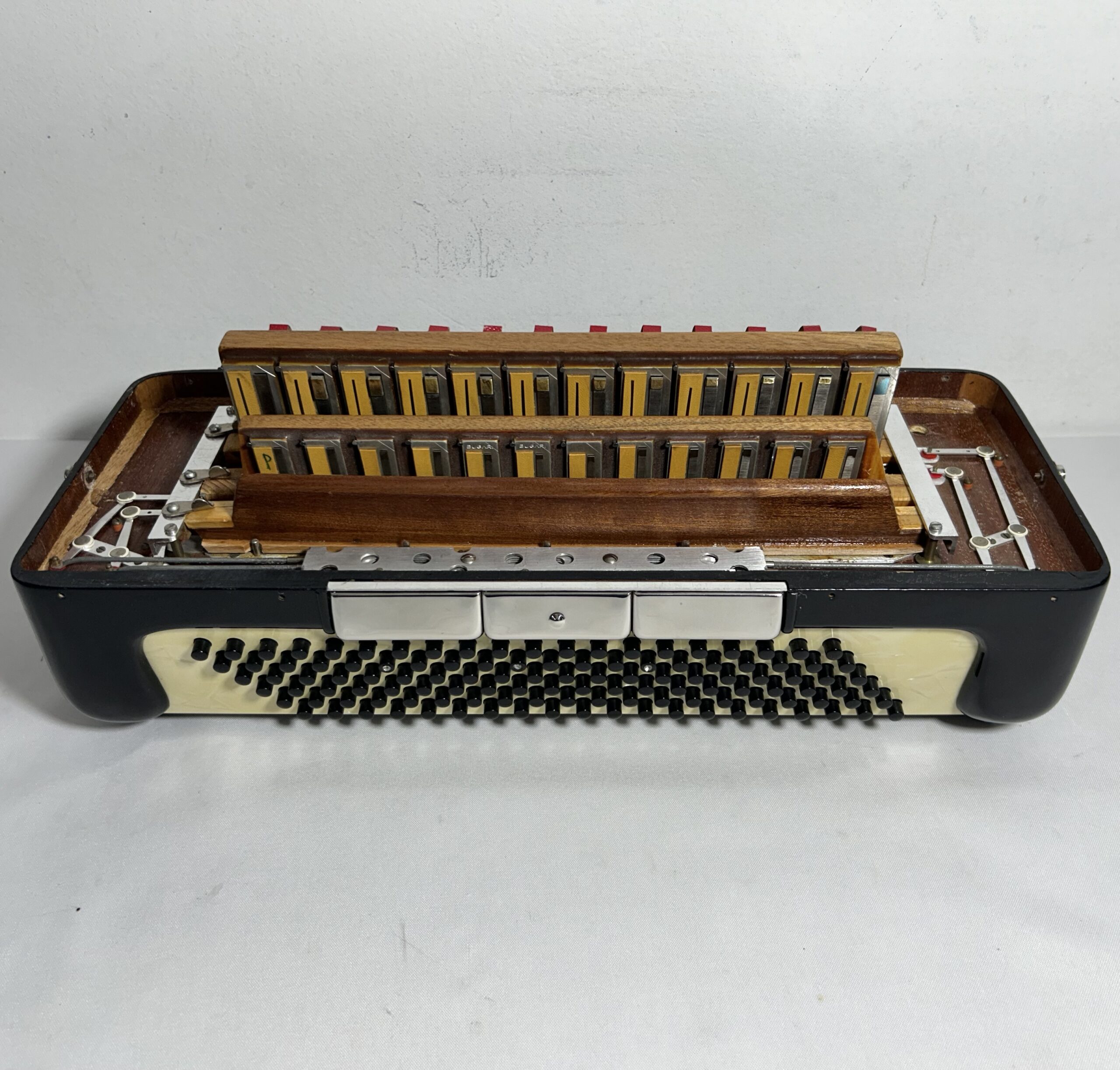 Acordeon Excelsior Model 320 / M - Quarta Polifônica - 13/3 Reg - 10.3 kg - 48,5 cm - Imagem 8