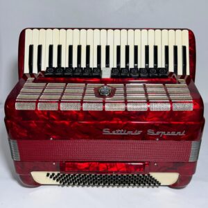 Acordeon Settimio Soprani - Quarta de Voz - 13/6 Registros - 11.6 kg - 48 cm