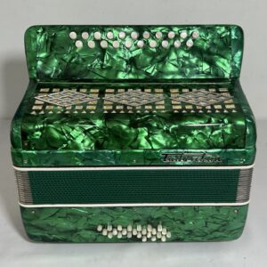 Gaita de Botão Todeschini - Terça de voz - 24 Bxs - Tonalidade Lá b - 5.5 kg