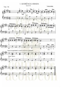 Partitura para acordeon - método com dedilhado exclusivo